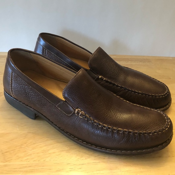 johnston murphy sheepskin loafers